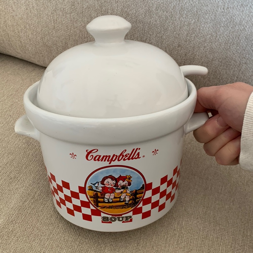 Vintage Campbell’s soup tureen